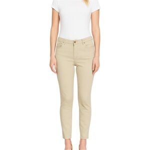 Michael Kors Skinny Pants Women’s Size 14 Beige Stretch Cotton